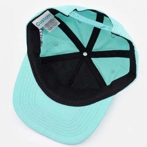 Casquette de golf snapback unisexe 5 panneaux à visière plate, personnalisable avec logo brodé pour le sport et les fêtes, vente en gros - Product Image 4