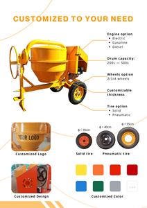 VENTE CHAUDE Bétonnière Mélangeur à ciment Capacité 250L 350L 500L Utilisation de diesel essence électrique Fournisseur OEM - Product Image 6