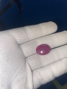 ทับทิมธรรมชาติ 26.30 กะรัต สีแดง คอรันดัม |   พลอยรูปไข่ขนาดใหญ่แบบหลวม - Product Image 2