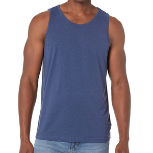 Chemise sans manches pour homme, nouvelle arrivée, haute qualité, best-seller, respirante, séchage rapide, logo personnalisé, taille ajustée, pour l'entraînement - Product Image 1