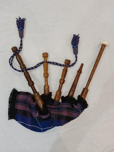 Professional <b>Musical</b> <b>Instruments</b> Natural Wood Highland Bagpipes Solid Color Finish Personalized Logo Printing Traditional Folk - Product Image 6