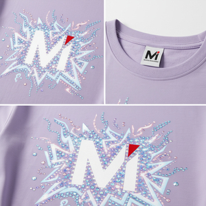 <span class=keywords><strong>T</strong></span>-<span class=keywords><strong>shirt</strong></span> di lusso con strass, in morbido cotone traspirante, con motivo a diamanti, per <span class=keywords><strong>donna</strong></span>, casual, da indossare tutti i giorni, alla moda. - Product Image 5