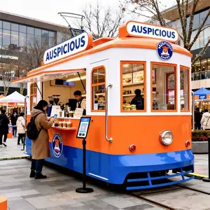 Remorque alimentaire mobile résistante aux intempéries avec système de ventilation pour le service alimentaire en extérieur toute <span class=keywords><strong>saison</strong></span> - Product Image 2