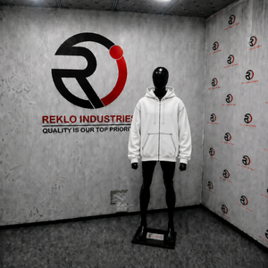 <b>White</b> Oversized Zip Up Hoodie Unisex Heavyweight Fleece <b>Sweatshirt</b> Drop Shoulder Streetwear Blank Custom Hoodies For <b>Men</b> Women - Product Image 3