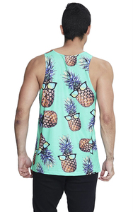 Camiseta sin Mangas de Secado Rápido para Hombre, Diseño Personalizado, Impresión Completa con Sublimación de Tinta, para Verano - Product Image 2