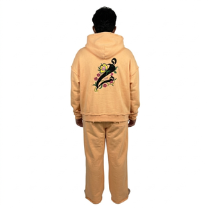 Ensemble de survêtement deux pièces pour homme, 100 % polyester, manches longues, personnalisable avec logo, idéal pour l'hiver et le sport - Product Image 5