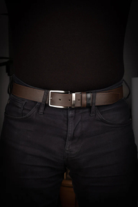 Ceintures de Luxe Personnalisées de Haute Qualité pour Hommes – Cuir Véritable Élégant, Logo Personnalisé, Style Tendance, Boucle Ardillon de Bonne Qualité – Vente en Gros - Product Image 2