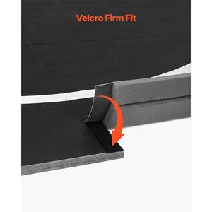 10x10 ft <b>Waterproof</b> PVC Roll-Up Training <b>Mats</b> Thick Gymnastics Tatami Jiu Jitsu BJJ MMA Judo Boxing Black for Home Martial Arts - Product Image 6