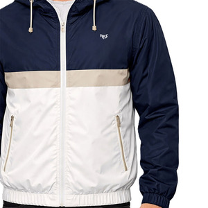 Custom Nylon Material Hooded Sublimation Windbreaker <b>Jacket</b> Lightweight <b>Zip</b> <b>Up</b> Outerwear Private Label OEM Men's <b>Jackets</b> Supply - Product Image 4