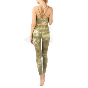 ชุดโยคะผู้หญิงดีไซน์ใหม่ โลโก้สั่งทำได้ น้ำหนักเบา ระบายอากาศได้ดี - Product Image 2