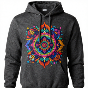 เสื้อฮู้ดฟลีซหนา 500 GSM สำหรับฤดูหนาว พิมพ์ลาย DTG ผ้าโพลีเอสเตอร์/ไนลอน แบบสวมหัว มีบริการ OEM/ODM รับผลิตแบรนด์ส่วนตัว พร้อมปักลาย - Product Image 2