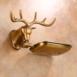 Jabonera Europea Chapada en Oro - Decoración de Lujo para Baños de Alta Gama - Product Image 6