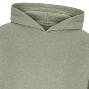<b>Men</b> Sage <b>Green</b> Plain <b>Hoodie</b> Oversized Heavyweight Fleece Pullover Streetwear Custom Logo Cotton Thick Warm Winter Casual OEM ODM - Product Image 2