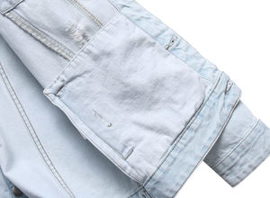 Vestes pour hommes tendance, dernières nouveautés, très vendues, élégantes, décontractées, classiques, en denim extensible, pour homme - Product Image 4