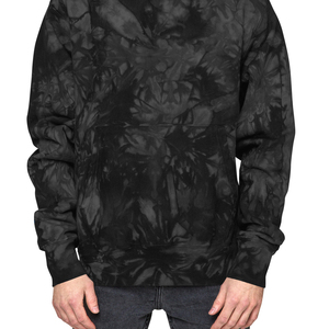 Sudadera con Capucha Negra Personalizada para Hombre |   Suéter de punto 100% algodón, holgado, con bolsillo |   Antienvejecimiento |   Marca Privada OEM/ODM - Product Image 5