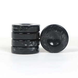 Fichas de Backgammon Personalizadas, Resina Brillante con Acabado Perlado, Artesanía AL MALIK - Product Image 1