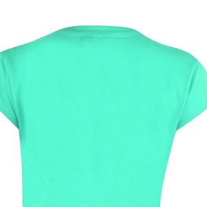 เสื้อยืดผู้หญิงแบบใหม่ ตัดเย็บอย่างดี รับทำโลโก้/สีตามสั่ง ผ้าไม่ยับ ระบายอากาศได้ดี คุณภาพพรีเมียม ราคาขายส่ง - Product Image 6