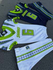 Uniforme de Entrenamiento de Fútbol Americano Personalizado para Jóvenes, Color Blanco, Sublimación por Transferencia de Calor, Ropa Deportiva - Product Image 5