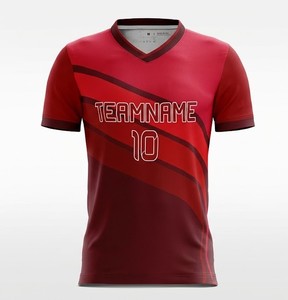 Camiseta de Fútbol Unisex Nueva con Logotipo Personalizado, Uniforme de Entrenamiento de Fútbol Hecho en Pakistán, Camiseta de Fútbol Corta Transpirable de la Mejor Calidad - Product Image 1