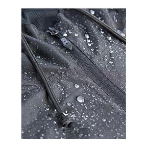 Veste coupe-vent légère et solide avec poches latérales, résistante à l'eau, coupe-vent, col montant, fermeture éclair, respirante - Product Image 4