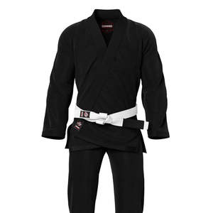 Conjunto de Kimono Oficial de Jiu Jitsu Gracie Barra en Azul Marino, Modelo Single, Double y Pearl Wave, para Competición - Product Image 4