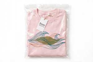 Camiseta de Mujer con Estampado Floral Rosa, Cuello Redondo, Manga Corta, Informal, Verano, Corte Regular, Estampado Puff, Jersey - Product Image 6