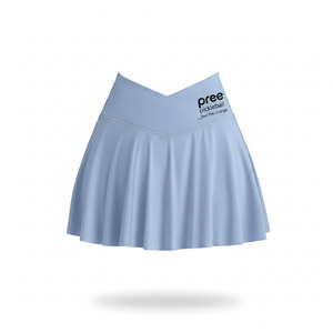 Women's High Waisted Tennis Pickleball Sports Skirt with Built in Lining V-shape waistband Breathable Quick Dry sports skort - Product Image 2