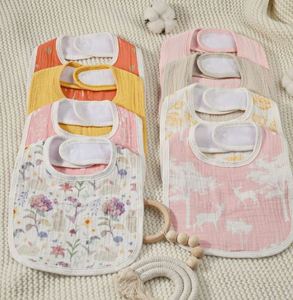 Baberos para Bebés 100% Bambú – Fibra Natural, Seguros y Absorbentes - Product Image 1