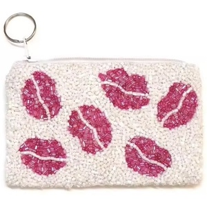 New Arrival American Style <b>Seed</b> Beaded Coin Purse For Wome Coin Pouch Beaded Coin Wallet - Product Image 4