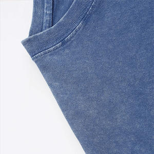 T-shirt oversize unisexe prête à la vente, effet délavé, personnalisable, style streetwear, idéal pour l'impression - Product Image 4