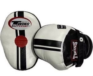 Golden Wave Solid Color Genuine Leather Fabric Made Boxing Twins <b>Focus</b> <b>Pads</b> Muay Thai Eco-Friendly Custom Size Reasonable - Product Image 3