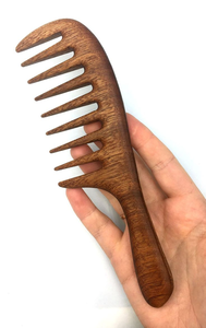 Peine de Madera para Barba, Ecológico, de Alta Calidad, Artesanal, de la India, Precios de Fábrica Directos al por Mayor - Product Image 2