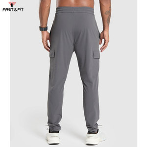 Canvas 400g Lightweight Straight Mid Waist Casual Men's <b>Trousers</b> Corded <b>Drawstring</b> Loose Breathable Windproof Fashion Pants - Product Image 2