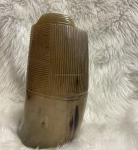 Tasse Viking en corne de buffle Chope à bière artisanale Design personnalisé Décor nordique et idée cadeau - Product Image 6