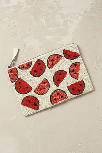 Elegant Embroidered Coin Holder Purse Beaded Embroidered Seed <b>Bead</b> Zipper Gift Pouch Compact Unisex Accessory at best price - Product Image 2