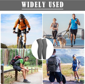 Custom Full Length Compression Leg Sleeves Anti Slip Sports Calf Support For Running Basketball Cycling OEM Wholesale Apparel - Product Image 3
