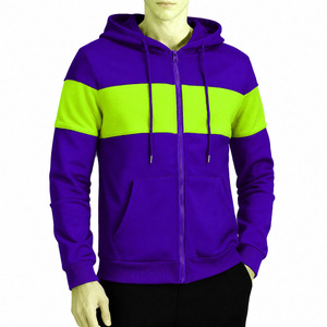 Custom Stylish Men's Eco Friendly Hoodie <b>Thick</b> <b>Fleece</b> Zipper Cotton Custom Logo Front Lined Autumn Gym Wear Top Trending - Product Image 2