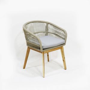 Fauteuil inclinable de jardin Comehome en fer, pour la détente en extérieur, résistant aux intempéries, avec assise en peluche - Product Image 5