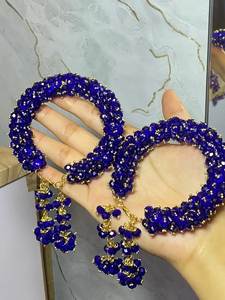 Artificial Metal Gajra Floral Bracelet Jewelry for Women Bridal <b>Wedding</b> Party Wear Traditional Ethnic <b>Accessory</b> Fashion Bangle - Product Image 5