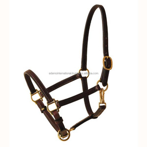 Accesorios de Halter de caballo de cuero estilo sillín inglés de alta calidad - Product Image 1