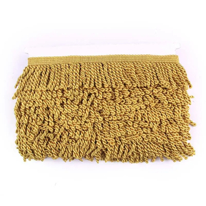 Nouvelle Frange Décorative en Fil Doré de Haute Qualité pour Textile de Maison, 60, 80, 120 mm, Garniture Bouclée à Pompons pour Vêtements - Product Image 4