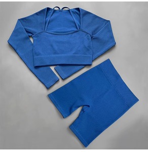 Conjuntos de yoga de 5 piezas para mujer, totalmente personalizables, de calidad premium, diseños de moda, el artículo más demandado y vendido en conjuntos de yoga. - Product Image 3