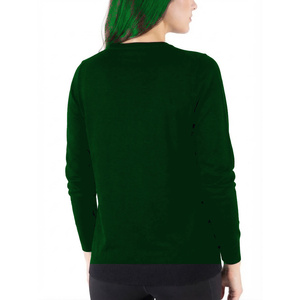 Suéter de Navidad con Lentejuelas Verdes, Jersey Festivo de Invierno, Suéter de Fiesta Feo con Adornos de Árbol de Navidad y Estrellas - Product Image 2