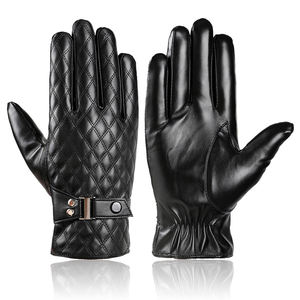 Nouveauté, gants de conduite en cuir véritable imperméables, gants de mode pour tous les jours, en peau de chèvre, unisexe, toutes saisons, prix raisonnables - Product Image 2