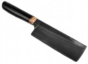มีดปอกผักเหล็กกล้าคาร์บอนสูงตีขึ้นรูปด้วยมือ พร้อมด้ามไม้มะเกลือ - Product Image 1