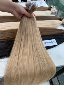 Extensiones de Cabello Remy Teñido de Doble Trama Vietnamita al por Mayor de Nasa Hair, 100g, Colores Oscuros y Claros, Paquetes de 60cm de Largo - Product Image 5