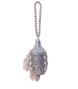 Sacs de soirée en satin pour femmes de luxe fabriqués à la main Occasions de fête prestigieuses Embrayage en pierre de cristal de fer Métal fait à la main - Product Image 3