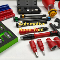 TAIWAN CALIBRE Jeu de clés à écrous évasées 12 points CR-V + finition chromée miroir, qualité industrielle, pour réparation automobile et bricolage, type OEM