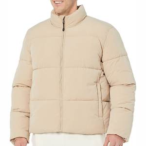 Blouson long matelassé pour homme, enduit, coupe-vent, isolant thermique, pour l'extérieur par temps froid, personnalisation OEM, vente en gros - Product Image 6