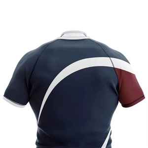 Jersey y Uniforme de Rugby con Diseño Digital Impreso 2026, Nombre del Equipo Personalizado, 100% Poliéster, Secado Rápido, Transpirable - Product Image 2
